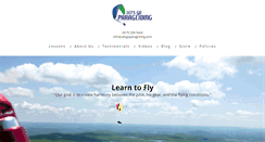Desktop Screenshot of letsgoparagliding.com